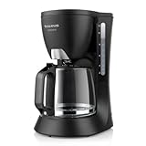 Taurus Cafetera Goteo Verona 12, 680 W, 1.2 litros, plástico, Color Negro