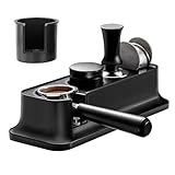 Vusddy Estación de tampado para barista, 58 mm/51 mm/54 mm, soporte 4 en 1 para café expreso para tamping, soporte universal para tamper, nivelador de café, herramienta WDT, accesorios de barista